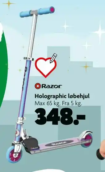 Fætter BR Holographic løbehjul tilbud