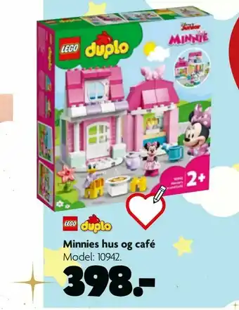 Fætter BR Minnies hus og café tilbud