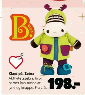 Klæd på, Zebra