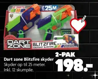 Dart zone Blitzfire skyder