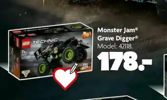 Fætter BR Monster Jam® Grave Digger® tilbud