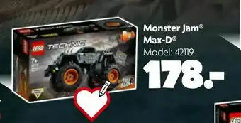 Fætter BR Monster Jam® Max-D® tilbud