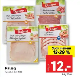 Lidl Pålæg tilbud