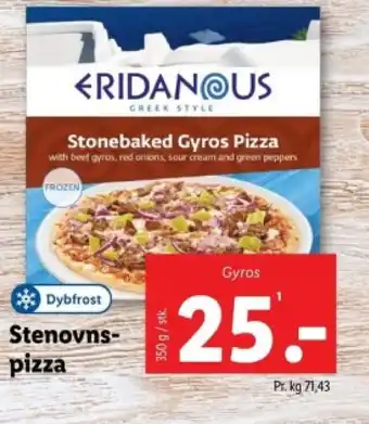 Lidl Stenovns- pizza tilbud