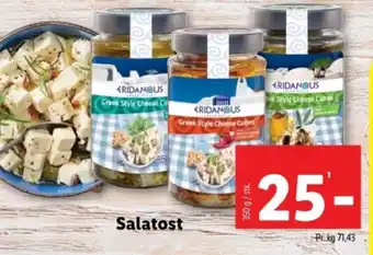 Lidl Salatost tilbud