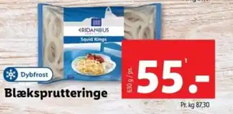 Lidl Blæksprutteringe tilbud