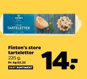 Netto Finton's store tarteletter tilbud