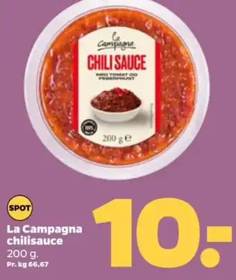 Netto La Campagna chilisauce tilbud