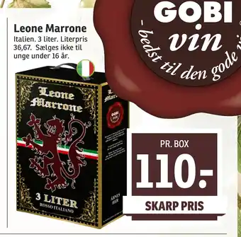 SPAR Leone Marrone tilbud