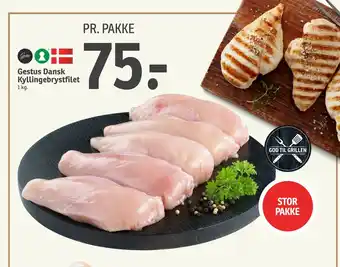 SPAR Gestus Dansk Kyllingebrystfilet tilbud