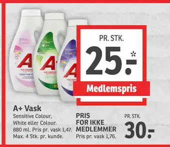 SPAR A+ Vask tilbud
