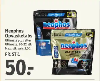 SPAR Neophos Opvasketabs tilbud