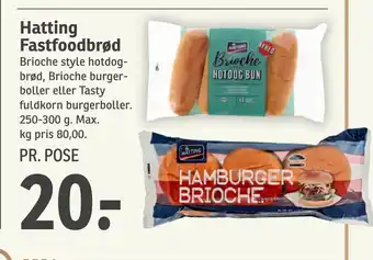 SPAR Hatting Fastfoodbrød tilbud