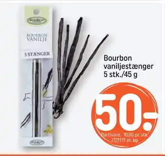 Bourbon vaniljestænger