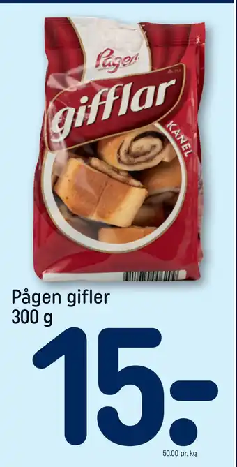 Rema 1000 Pågen gifler 300 g tilbud