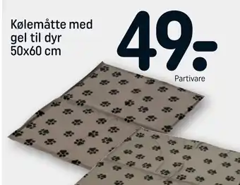 Rema 1000 Kølemåtte med gel til dyr 50x60 cm tilbud