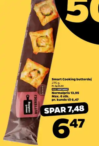 Netto Smart Cooking butterdej tilbud