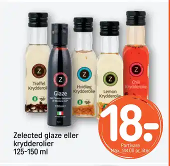 Rema 1000 Zelected glaze eller krydderolier 125-150 ml tilbud