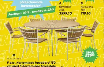 Bilka Kerteminde havestol tilbud