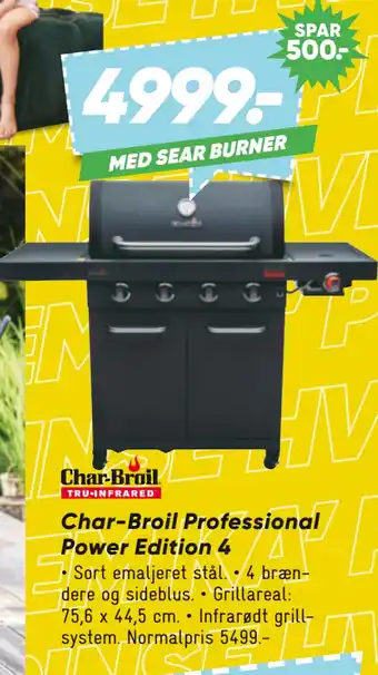 Bilka Char-Broil Professional Power Edition 4 tilbud