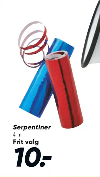 Bilka Serpentiner tilbud