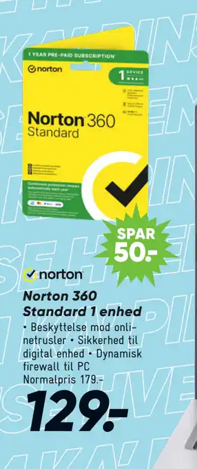 Bilka Norton 360 Standard 1 enhed tilbud