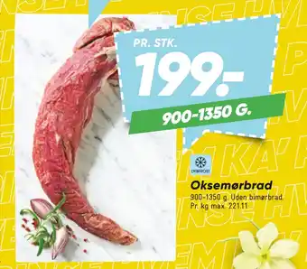 Bilka Oksemørbrad tilbud