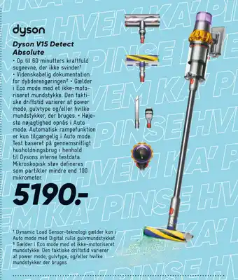 Bilka Dyson V15 Detect Absolute tilbud