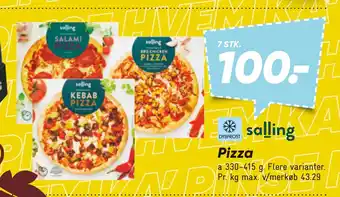Bilka Pizza tilbud