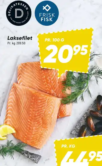 Bilka Laksefilet tilbud