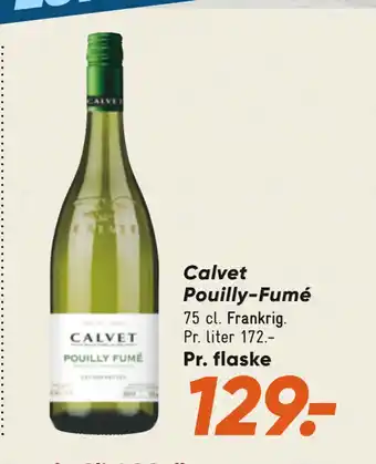 Bilka Calvet Pouilly-Fumé tilbud