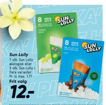 Bilka Sun Lolly tilbud