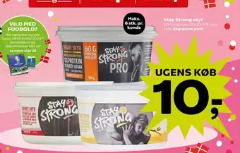 SuperBrugsen Stay Strong skyr tilbud