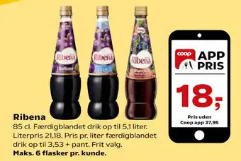 SuperBrugsen Ribena tilbud