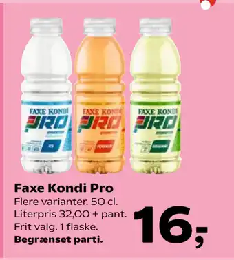 SuperBrugsen Faxe Kondi Pro tilbud