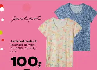 Kvickly Jackpot t-shirt tilbud