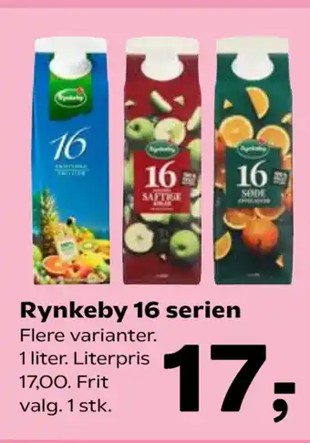 Kvickly Rynkeby 16 serien tilbud