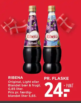 MENY RIBENA tilbud