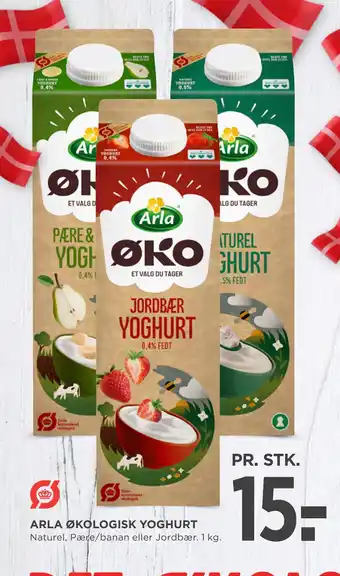 MENY ARLA ØKOLOGISK YOGHURT tilbud
