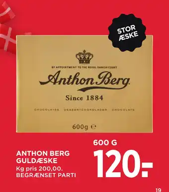 MENY ANTHON BERG GULDÆSKE tilbud