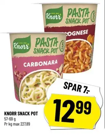 Løvbjerg KNORR SNACK POT tilbud