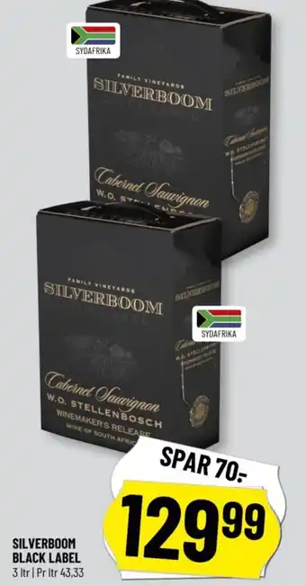 Løvbjerg SILVERBOOM BLACK LABEL tilbud