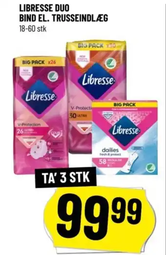 LIBRESSE DUO BIND EL. TRUSSEINDLÆG