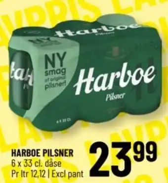 Løvbjerg HARBOE PILSNER tilbud