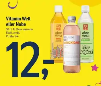 Føtex Vitamin Well eller Nobe tilbud