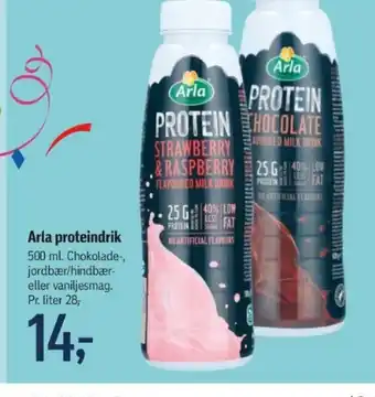 Føtex Arla proteindrik tilbud