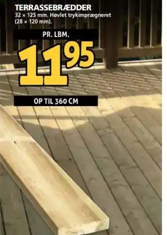 XL-BYG TERRASSEBRÆDDER tilbud