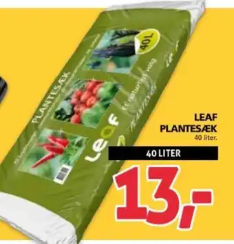 XL-BYG LEAF PLANTESÆK tilbud