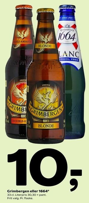 Coop 365 Grimbergen eller 1664 tilbud