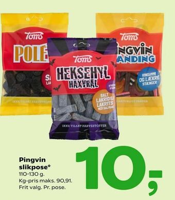 Coop 365 Pingvin slikpose tilbud
